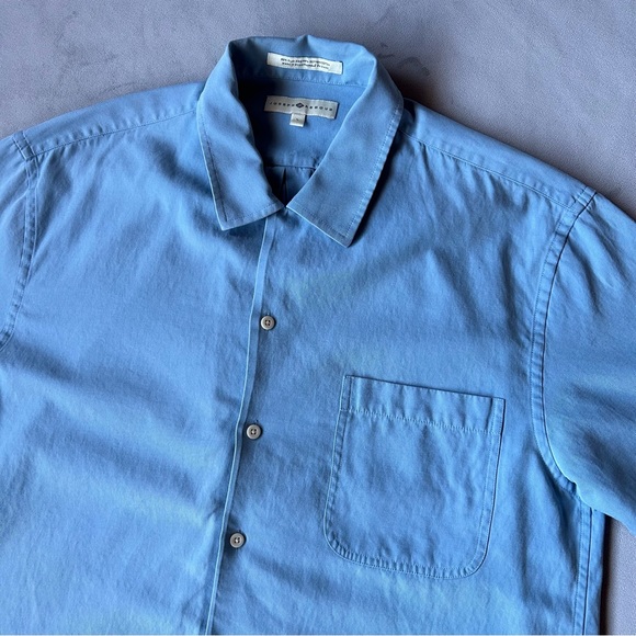 Joseph Abboud ~ Short Sleeve Button Shirt 52% Silk 48% Cotton ~ Men’s Size L - Picture 12 of 12